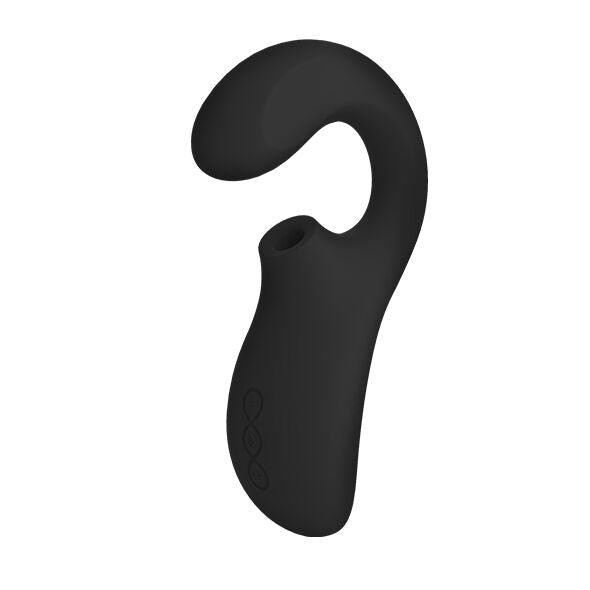 LELO - ENIGMA DOUBLE SUCTION STIMULATION MASSAGER BLACK