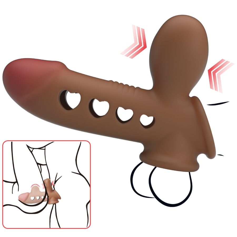 PRETTY LOVE - TYRONN PENIS SLEEVE WITH AIRBAG
