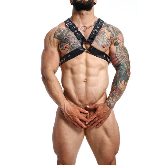 MOB - DNGEON BLACK CHAIN HARNESS ONE SIZE X