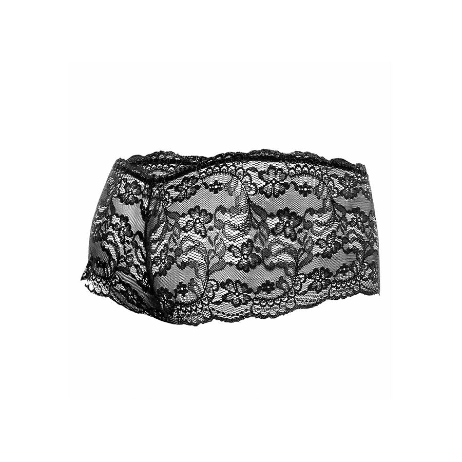 MOB - BLACK LACE BOXER SIZE L/XL
