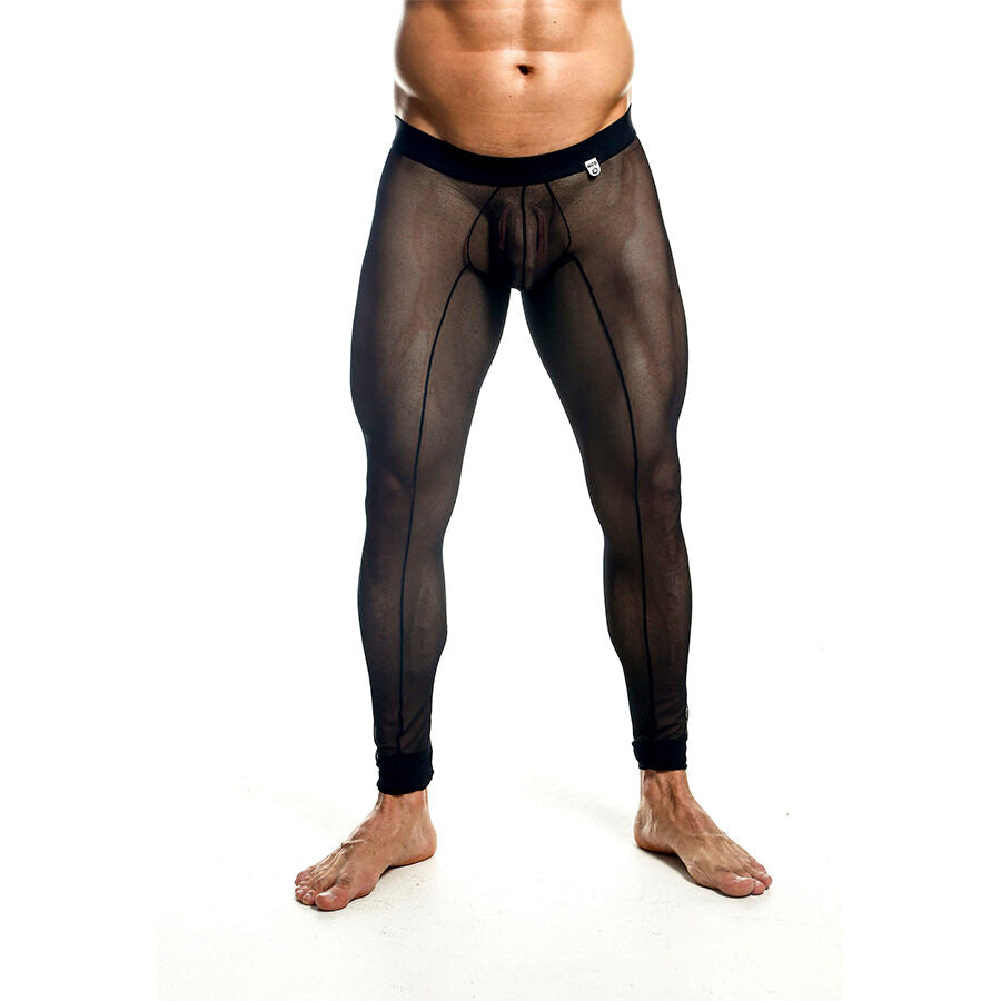MOB - BLACK TRANSPARENT TIGHTS SIZE L