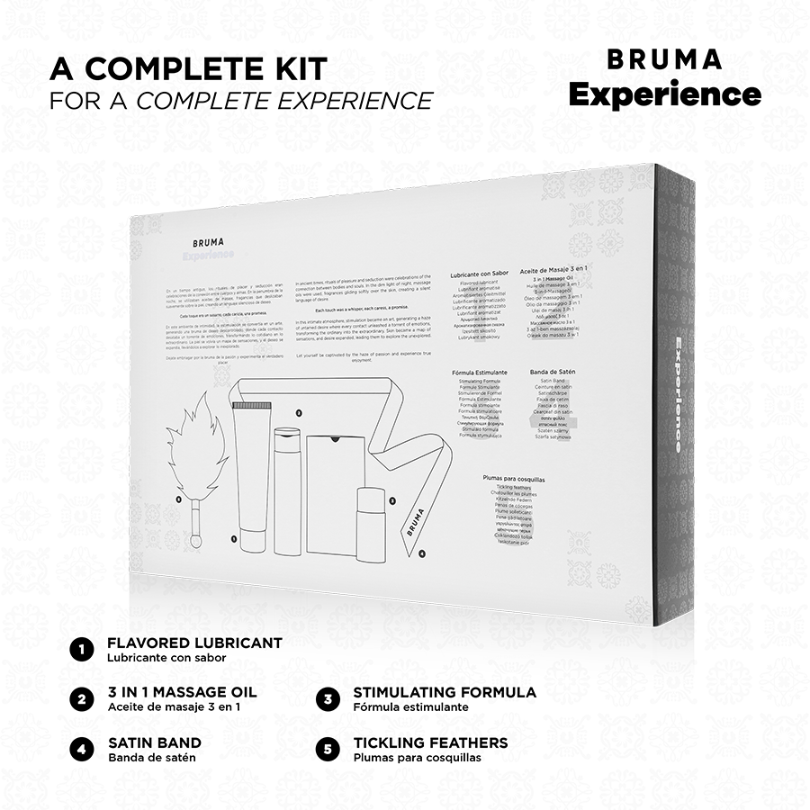 BRUMA XPERIENCE - SWEET PINA COLADA TEMPTATION PACK WITH ORGASM ENHANCER