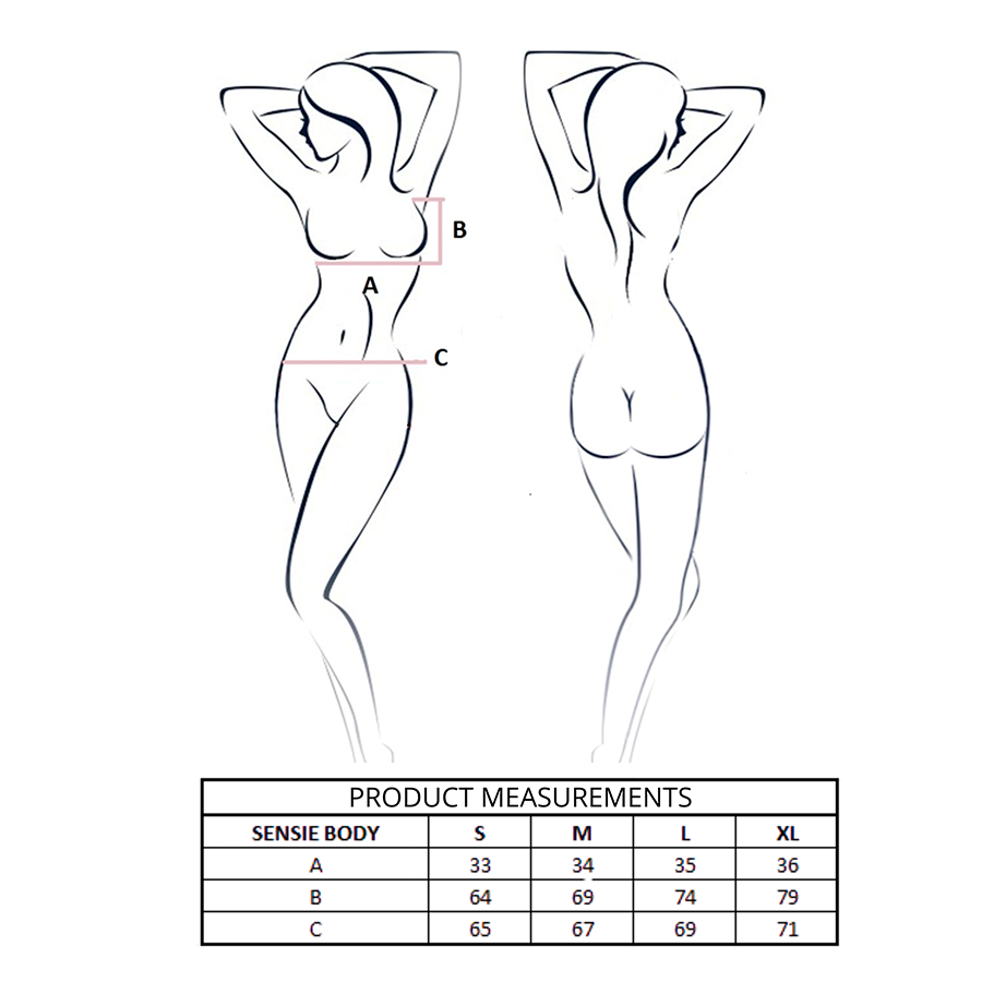 PASSION - SENSIE BODY NAVY BLUE L/XL