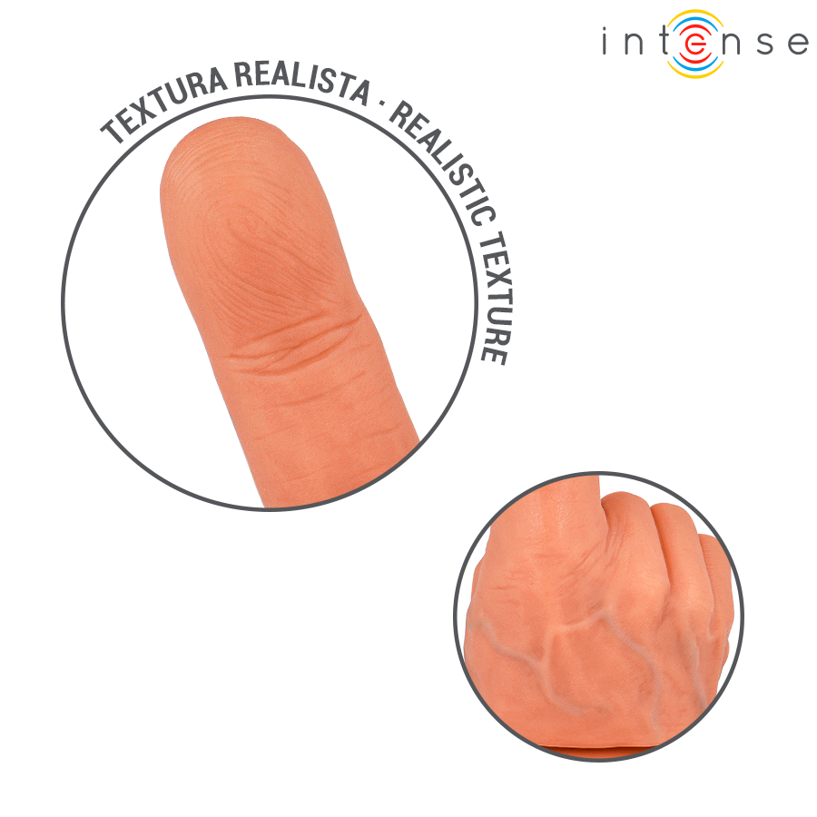 INTENSE - HUBERT G-SPOT STIMULATOR FLEXIBLE HAND 14.2 CM